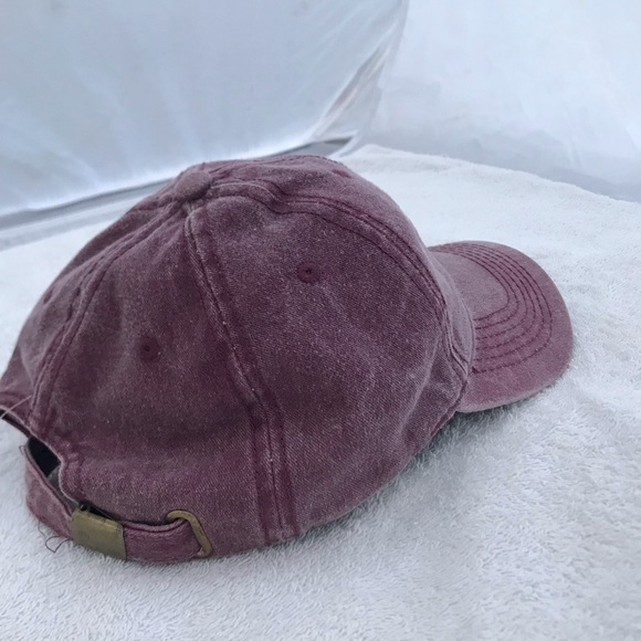 Alvin's Island for Panama City Beach Florida Adjustable Am Flag Purple Ball Cap - Picture 4 of 13